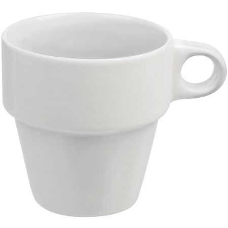 Набор из 4 кружек Inset с подставкой, черный