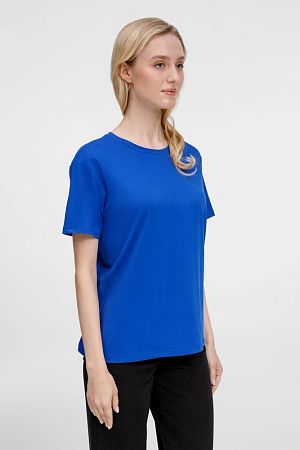 Футболка унисекс Senti, ярко-синяя, размер M