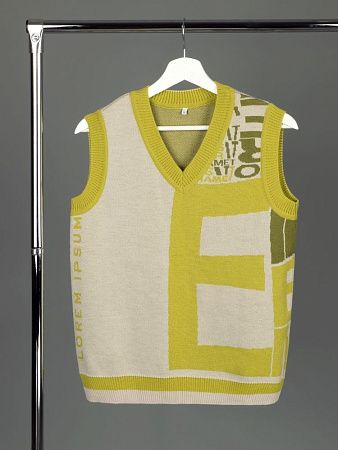 Жилет на заказ Classic Fint, полушерсть, размер XS