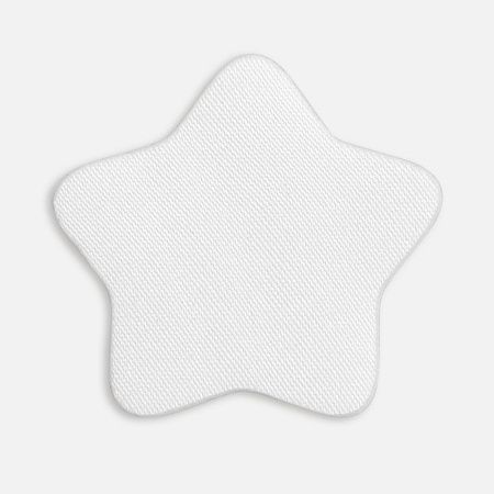 Наклейка тканевая Lunga Bial, M, белая