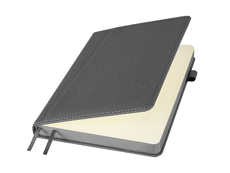 Ежедневник Smart Napoli Fusion А5, серый, недатированный, в твердой обложке с поролоном