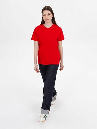 Футболка унисекс T-Bolka 180, красная, размер XS v2