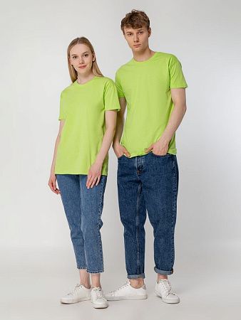 Футболка унисекс Regent 150, зеленое яблоко, размер XS