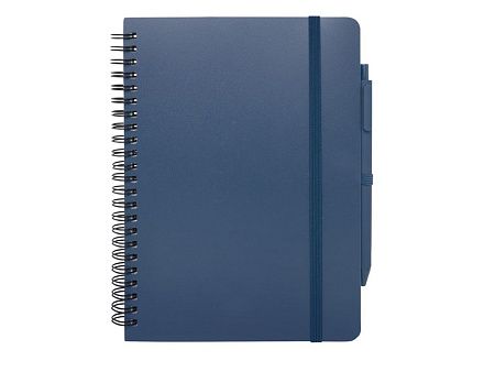 Блокнот А5 «Thalaasa» с шариковой ручкой