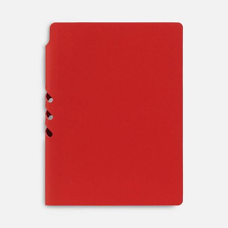 Ежедневник Flexpen Shall, недатированный, красный