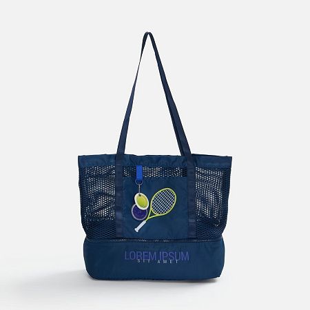 Шопер с термоотделением Verkko, темно-синий