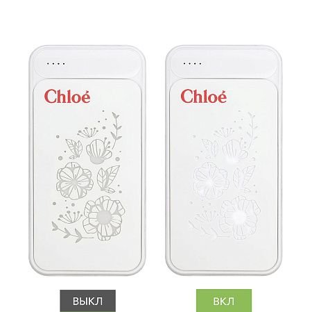 Внешний аккумулятор с подсветкой Старлайт Плюс PB (Starlight Plus PB) 10000 mAh, зеленый