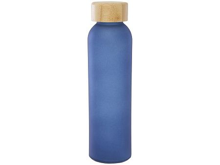 Стеклянная бутылка с бамбуковой крышкой «Lume», 500мл