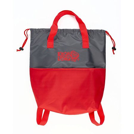 Сумка-рюкзак "Carry", серый с бирюзовым