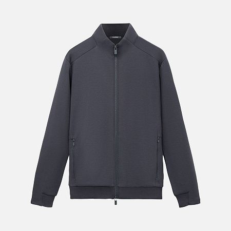 Толстовка на молнии Астин (Astin) антрацит, размер XXL