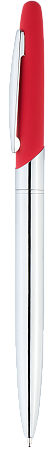Ручка ARIS SOFT MIRROR Красная 3066.03