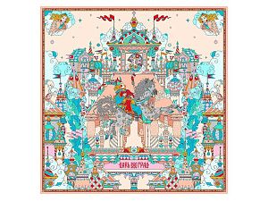 Платок «Царьград», цвет: многоцветный