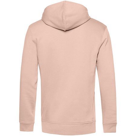 Толстовка на молнии с капюшоном унисекс BNC Inspire (Organic), розовая, размер XS