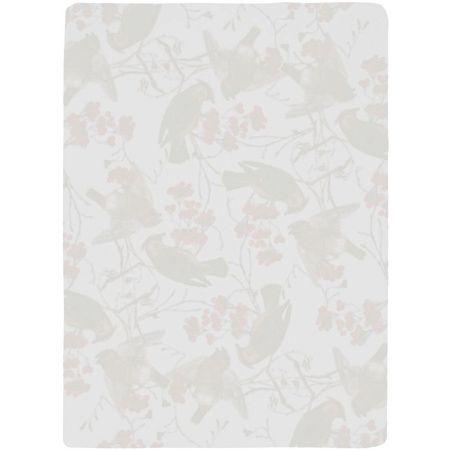 Флисовый плед Winter Bird