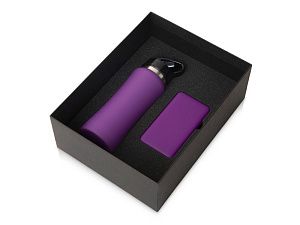 Подарочный набор «COLOR IT» с бутылкой для воды и повербанком 