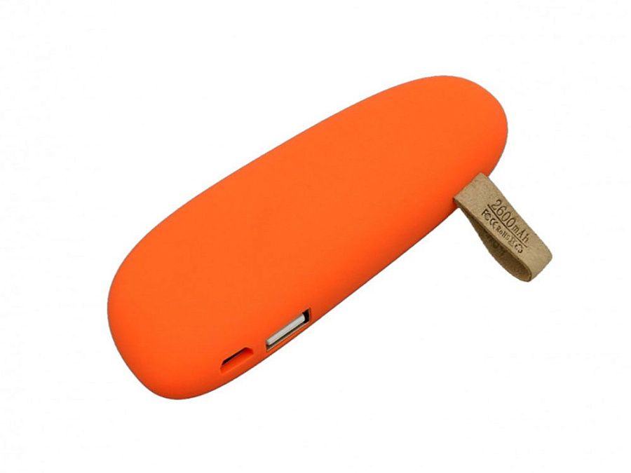 Внешний аккумулятор в форме камня «Stone», 2600 mAh