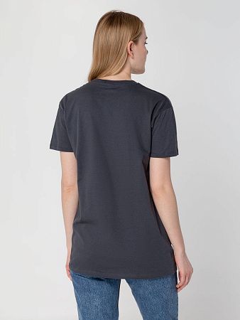 Футболка унисекс Regent 150, серая (стальная), размер XXL