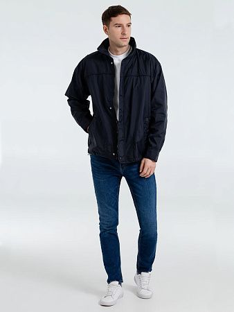 Ветровка мужская Mistral 210, темно-синяя (navy), размер S