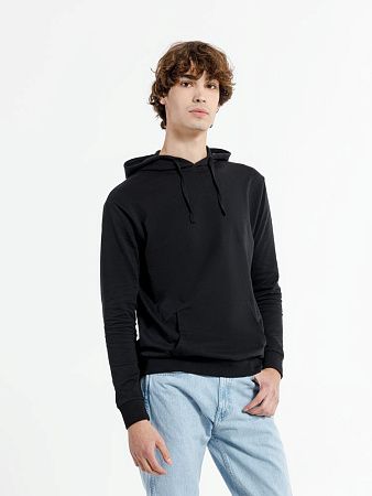 Худи унисекс Westray, черное, размер XXL