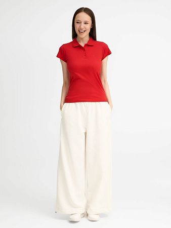 Рубашка поло женская Prescott Women 170, красная, размер XL