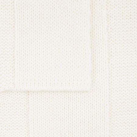 Плед Rombus, белый (молочный)