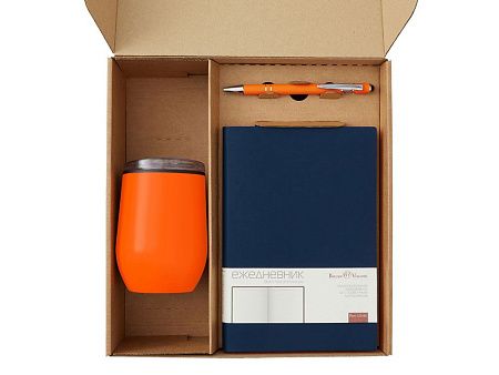 Набор «Writea» с ежедневником, ручкой и термокружкой