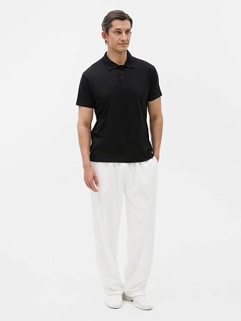 Рубашка поло мужская Prescott Men 170, черная, размер S