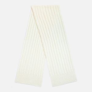 Шарф Bellish, белый (ванильный)