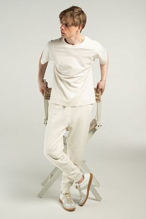 Футболка унисекс оверсайз T3, молочно-белая, размер XL/2XL