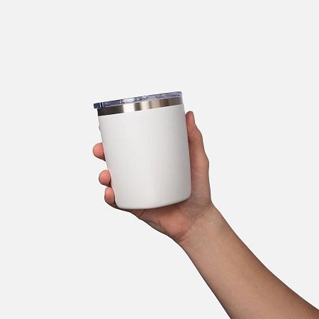 Термокружка вакуумная Вива (Viva), черная