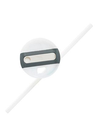 Термокружка Quencher H2.0 1180 с трубочкой, серая