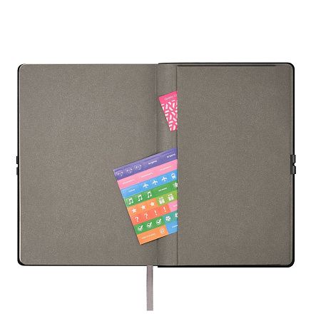 Ежедневник Ин Велюр (In Velour) недатированный, серый