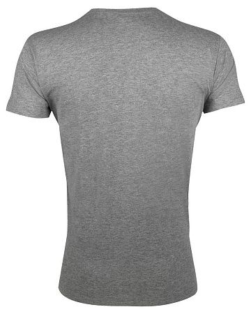 Футболка мужская Regent Fit 150, серый меланж, размер XS