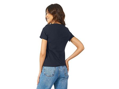 Футболка "Heavy Super Club" женская с V-образным вырезом под нанесение