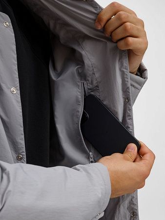 Куртка унисекс Veter, серая, размер XS/S