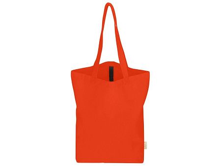 Сумка Fixy из переработанного хлопка 220 г/м2 с фиксирующей лентой