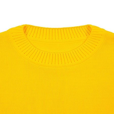 Джемпер оверсайз унисекс Stated в сумке, желтый, размер S/M