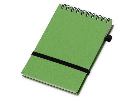 Блокнот «Toledo S» с шариковой ручкой из пшеницы и пластика