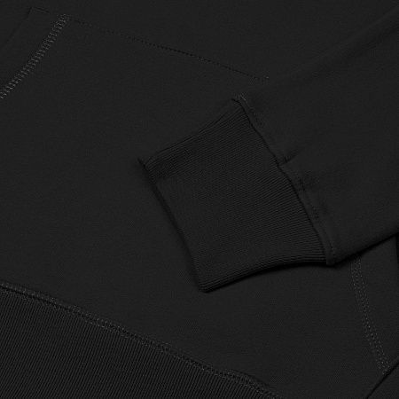 Толстовка с капюшоном унисекс Hoodie, черная, размер XS