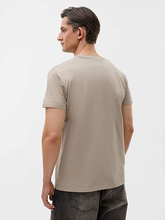 Футболка Imperial 190, серо-бежевая, размер XXL