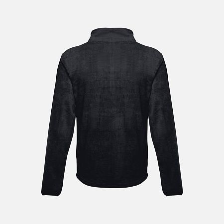 Куртка флисовая мужская Helsinki, черная, размер S