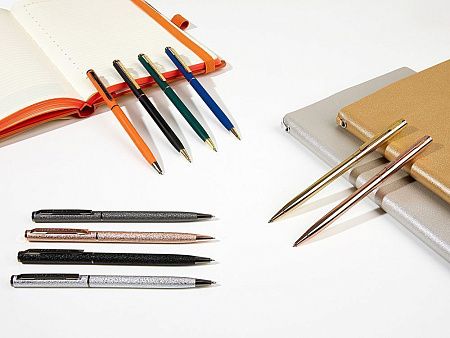 Ручка металлическая шариковая «Palermo», софт-тач