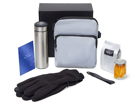 Подарочный набор «Re:m. Step»  с термосом, перчатками и сумкой