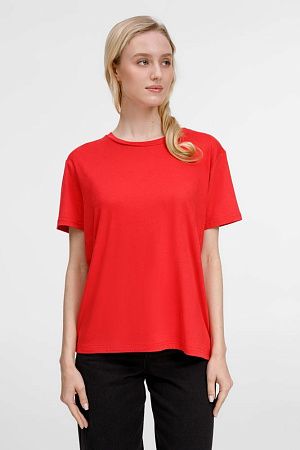 Футболка унисекс Senti, красная, размер M