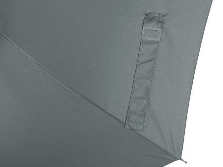 Зонт-трость Reviver с куполом из переработанного пластика