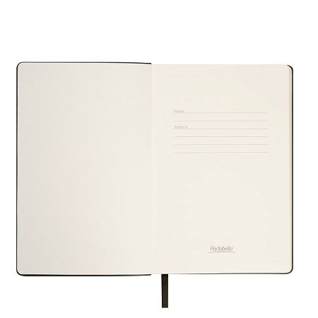 Ежедневник Стар (Star) недатированный, черный (с упаковкой, со стикерами)