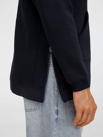 Худи унисекс оверсайз Easy Street, темно-синее, размер XL/2XL