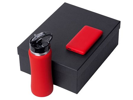 Подарочный набор «COLOR IT» с бутылкой для воды и повербанком 