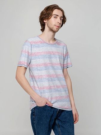 Футболка мужская Rayet двусторонняя, красная с синим, размер S