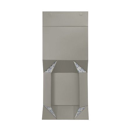 Подарочная коробка-трансформер средняя, серая